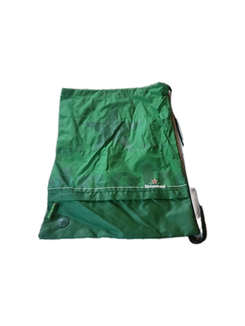 Vintage Heineken Drawstring Tote packpack.